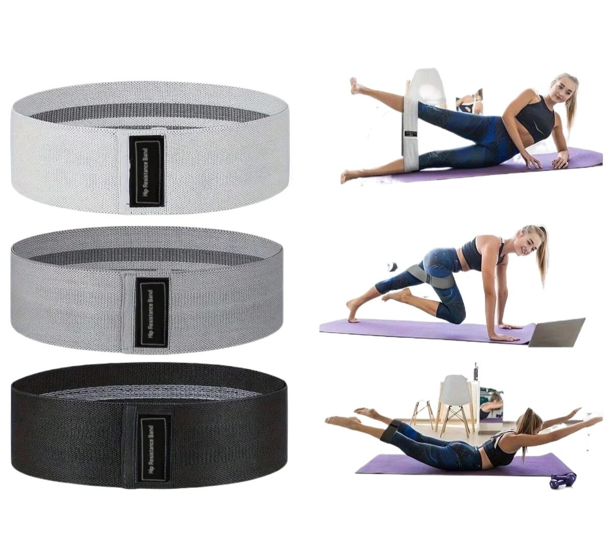 Basic Resistance Hip Booty Bands Glute