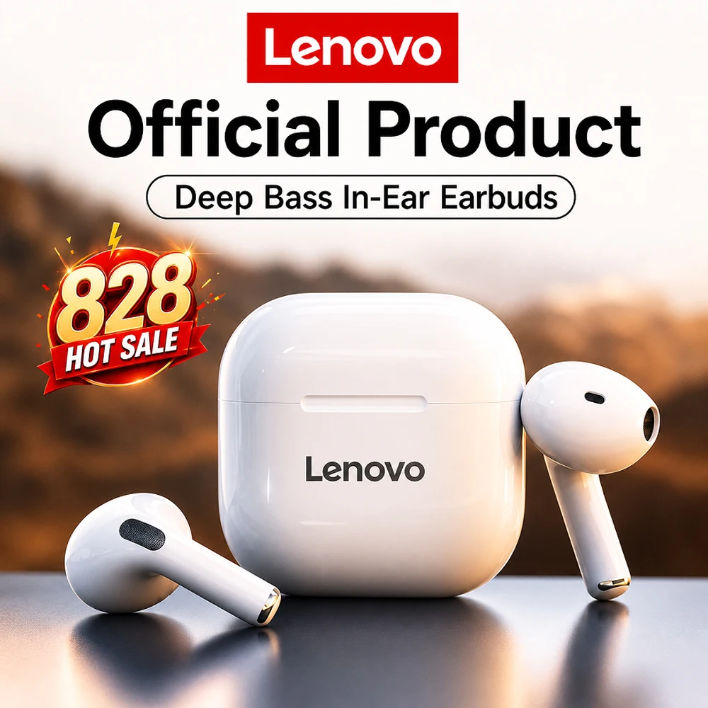 Lenovo LP40 Bluetooth Earphones TWS Wireless