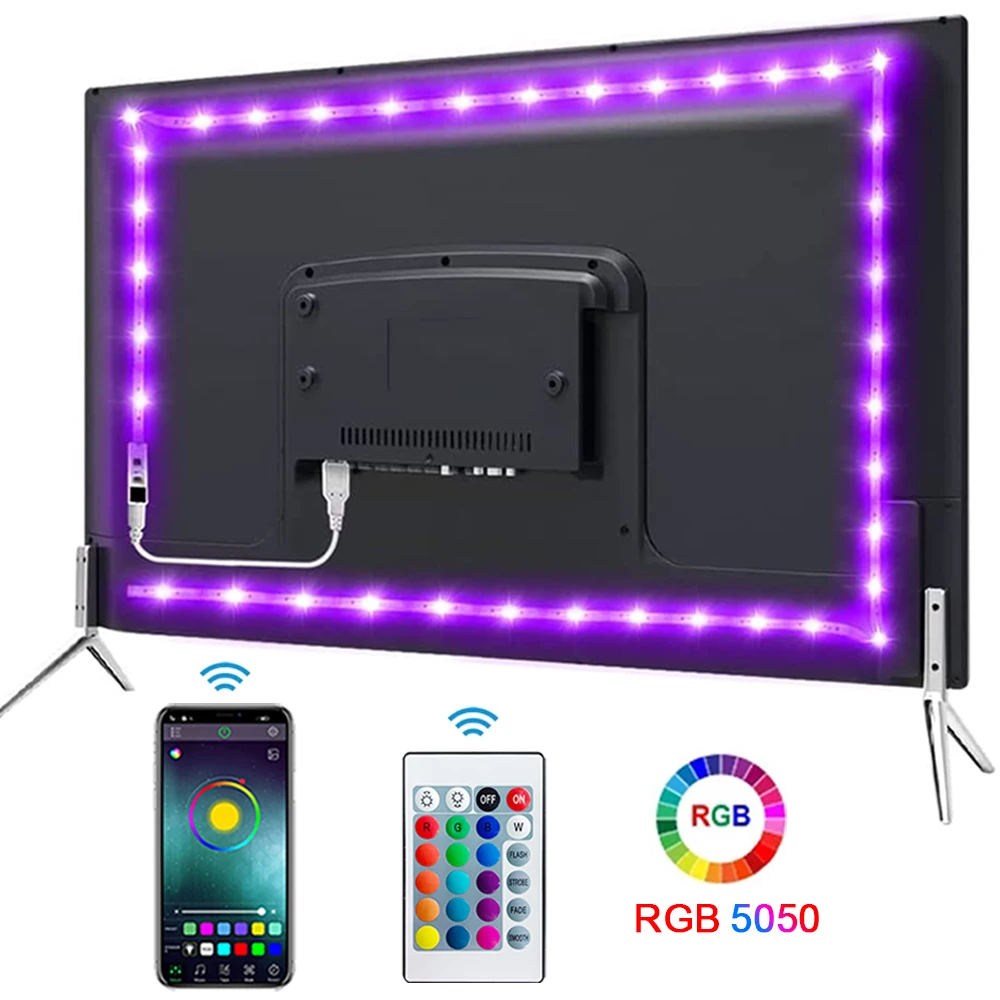 Bluetooth USB LED Strip 5V RGB