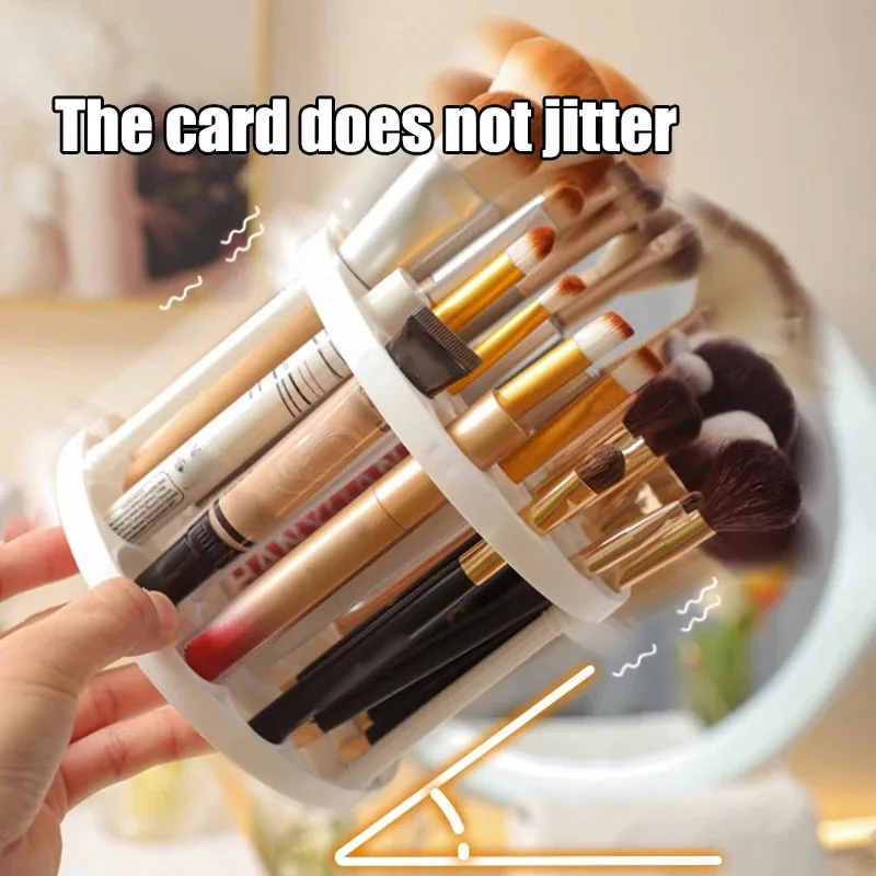 Stay Organized Rotating Makeup Brush Holder