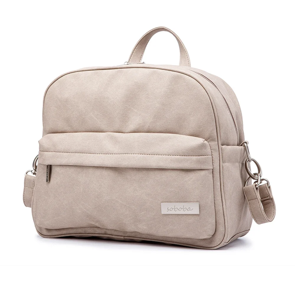 Soboba Solid Fashion Diaper Backpack Baby