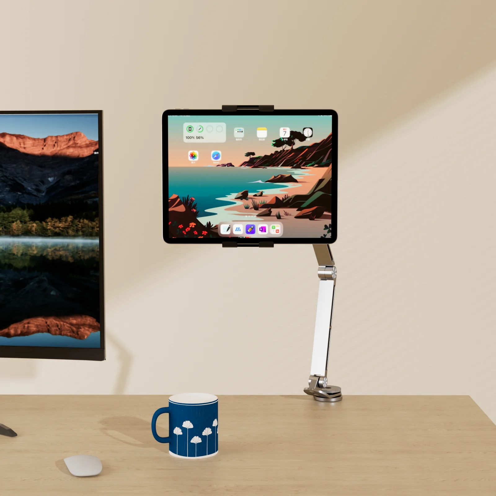 3 Rod Tablet Stand 360 Rotation