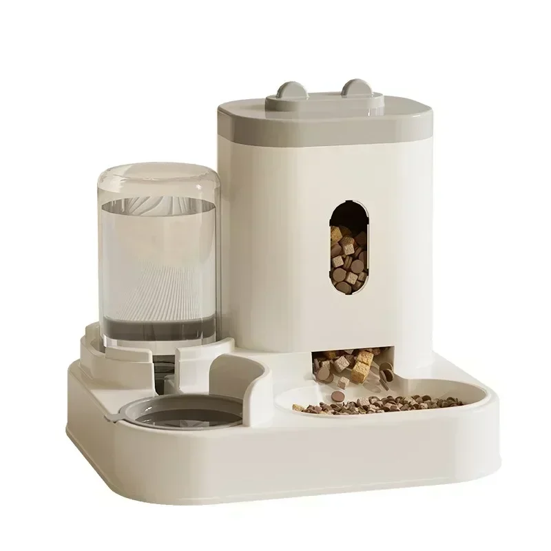 1A-Automatic Feeder Cat Dog Food Bowl