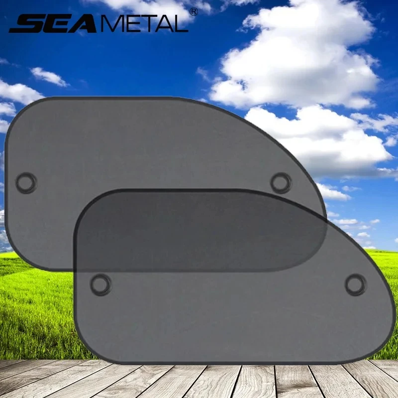 Seametal 2PCS Car Window Sunshade Cover